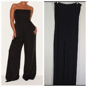 Kamali Kulture Strapless Black Jumpsuit